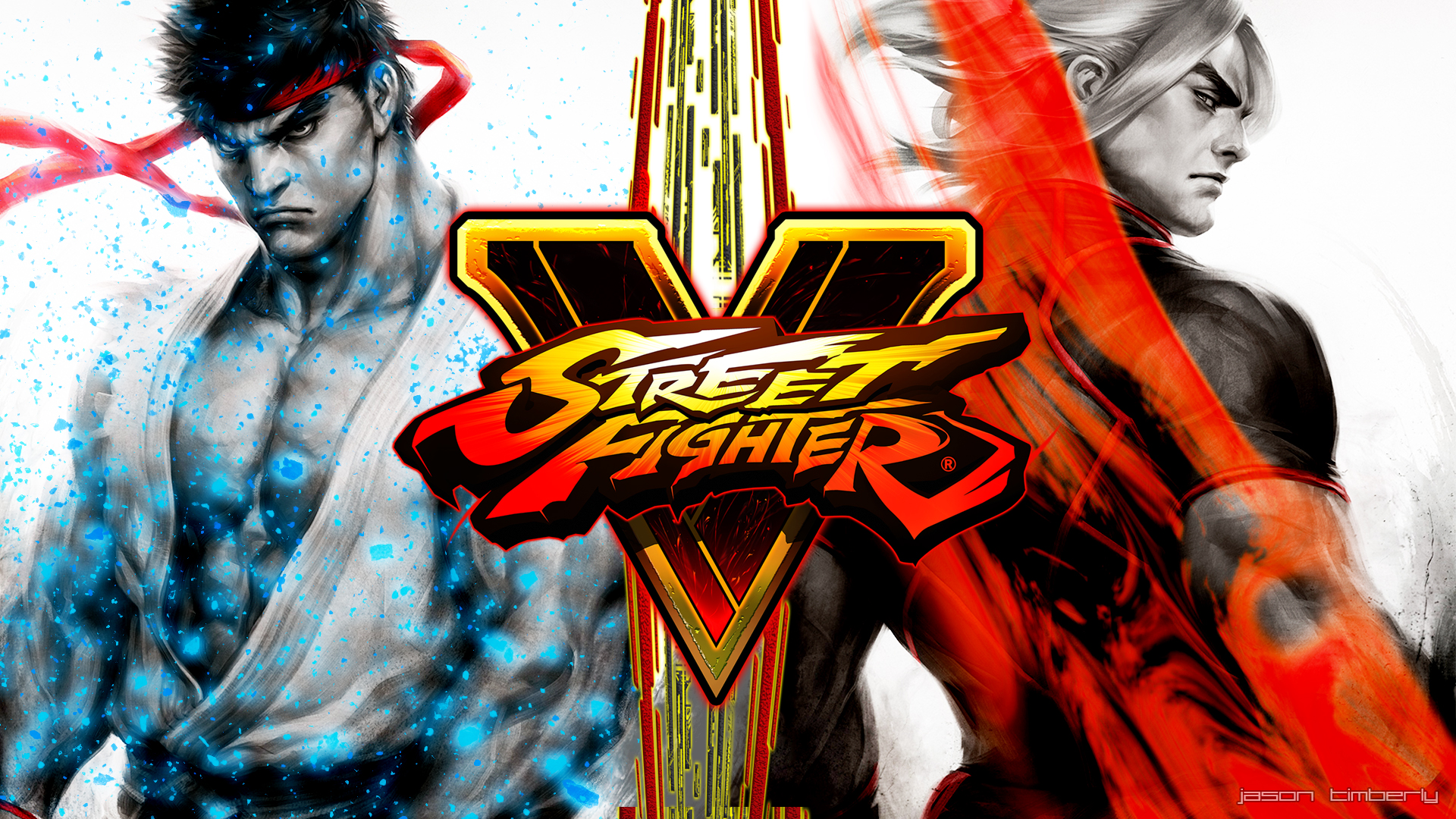 street fighter v ryu and ken wallpaper by jasontimberly d9ec20n