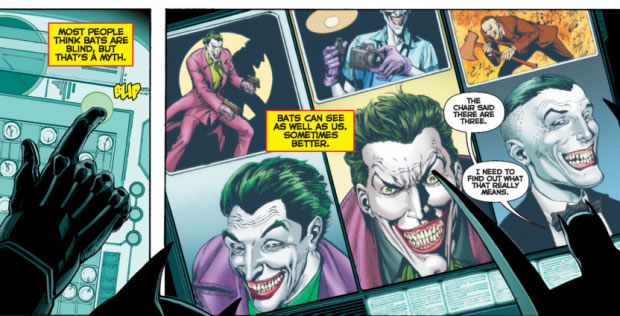 Quem seriam as 3 identidades do Coringa ? 36 tres