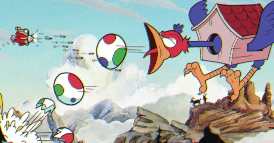 cuphead bird