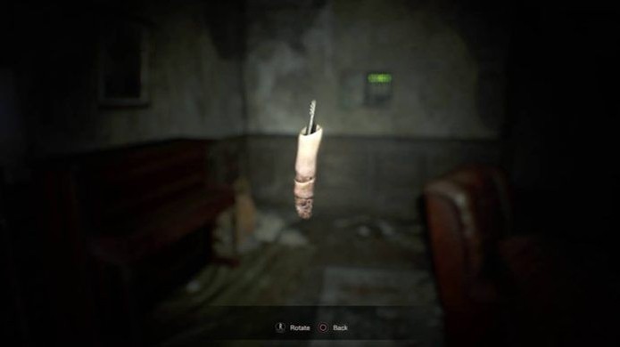 resident evil 7 demo dummy finger