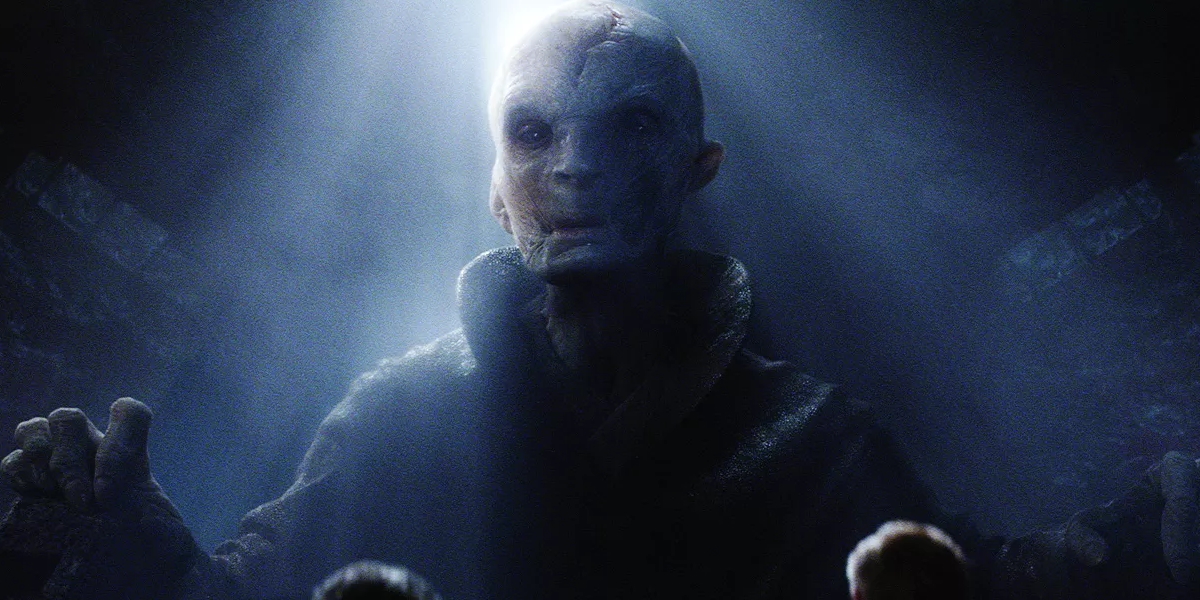 Star Wars Force Awakens Snoke Leader