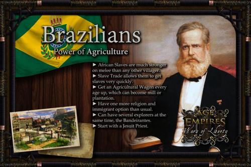 Wars of Liberty traz o Brasil para Age of Empires III 34