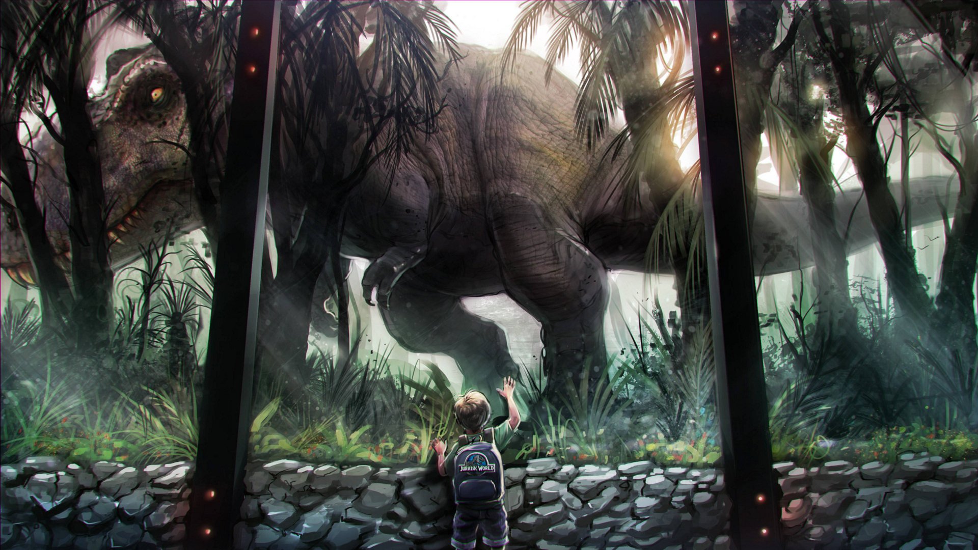 jurassic world art
