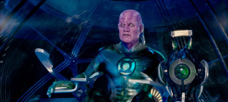 Abin Sur no filme do Lanterna Verde (não veja!)