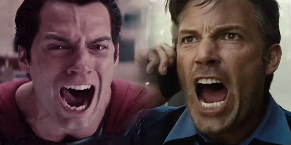 batman superman angry