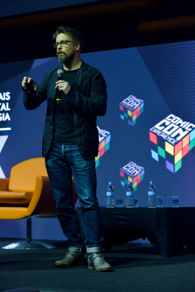 São Paulo, 01 de dezembro de 2016. Cobertura do evento CCXP 2016 no São Paulo EXPO.Palestra: Lucasfilm: Millenium Falcon - Recriando um ícone. FOTOS: Daniel Deak