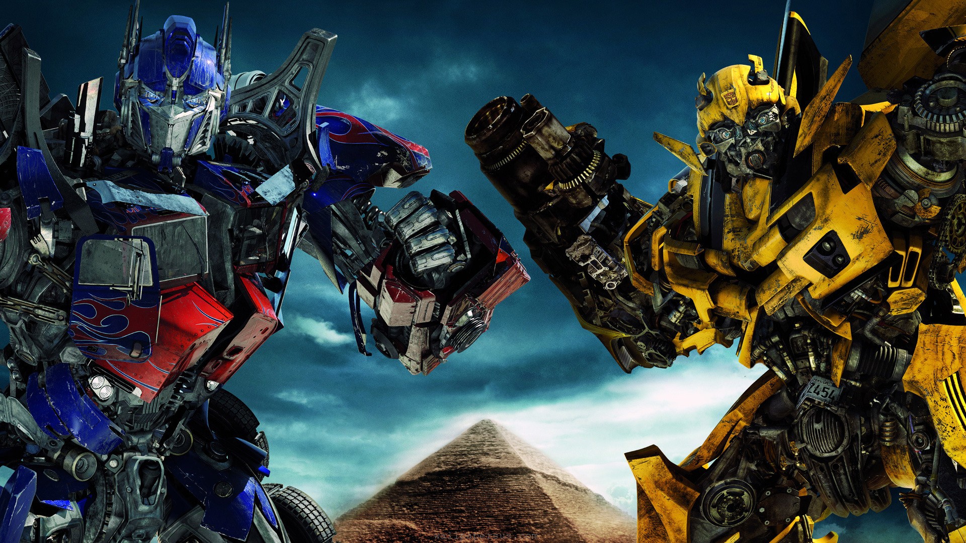 optimus prime and bumblebee