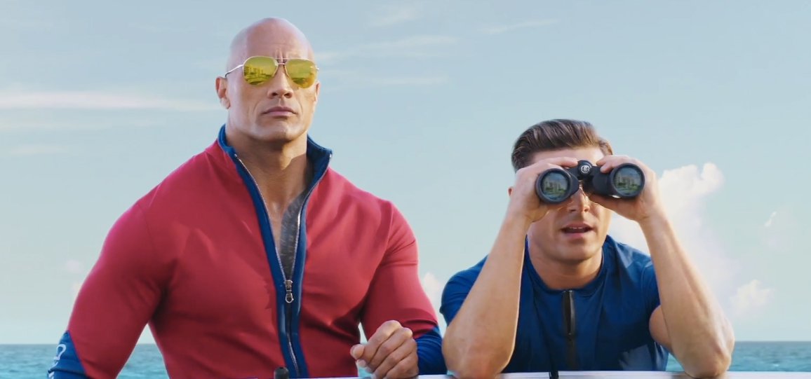 baywatch johnson efron boat binoculars