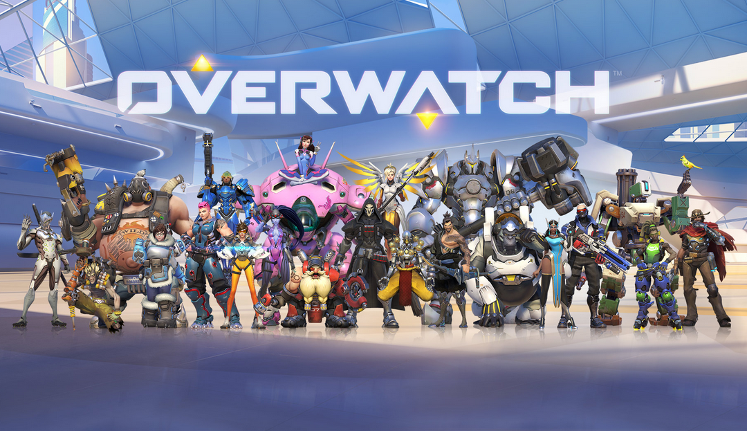 Overwatch heroes background blizzard