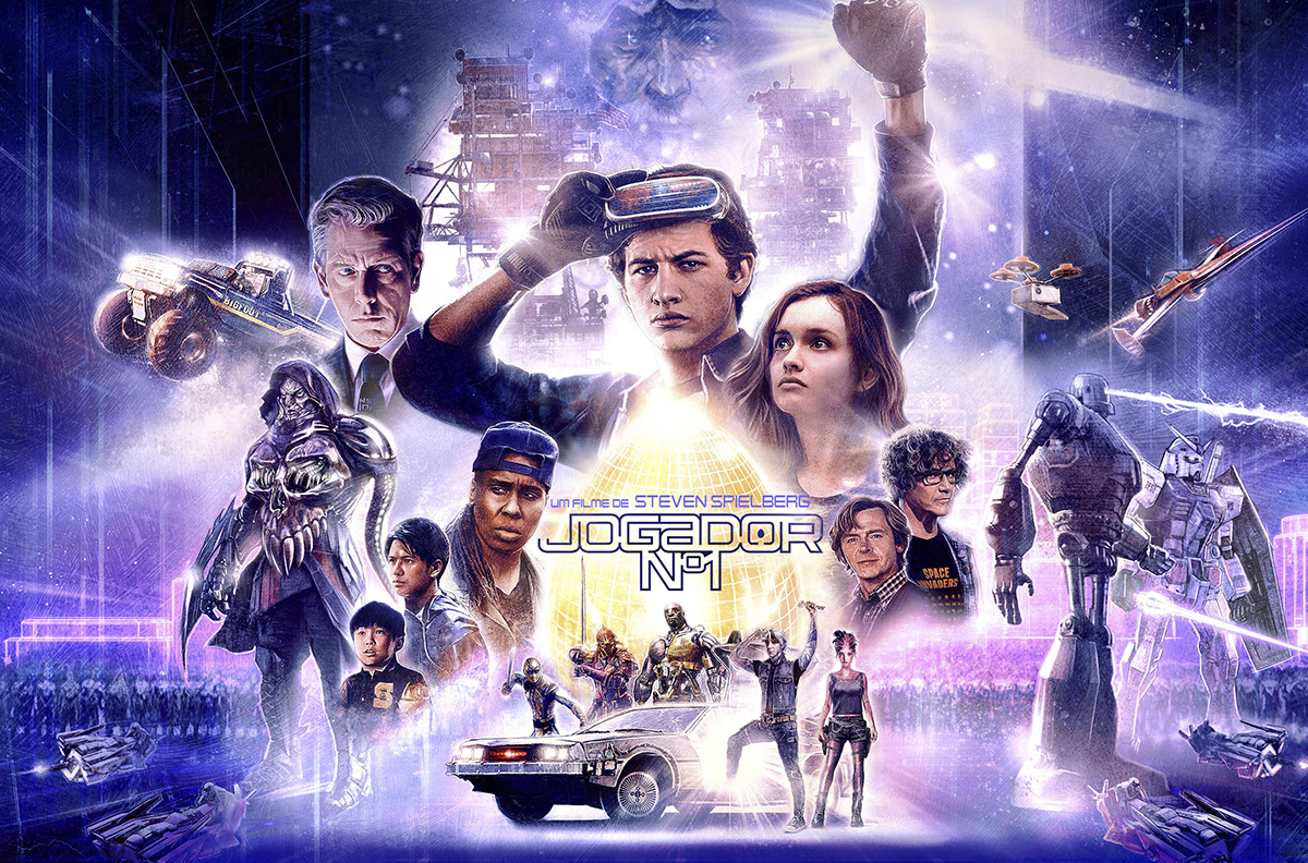 Jogador Nº1 Filme ganha novas artes focadas nos personagens