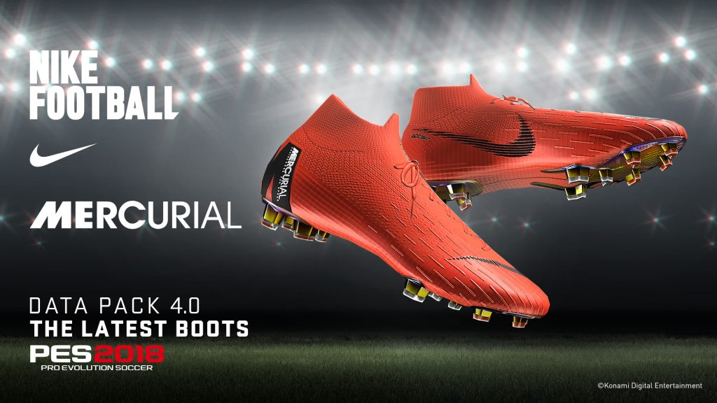 Data Pack 4.0 para PES 2018 trará a atualização de 100 novas faces de jogadores 35 PES 2018 DP4 NIKE Mercurial