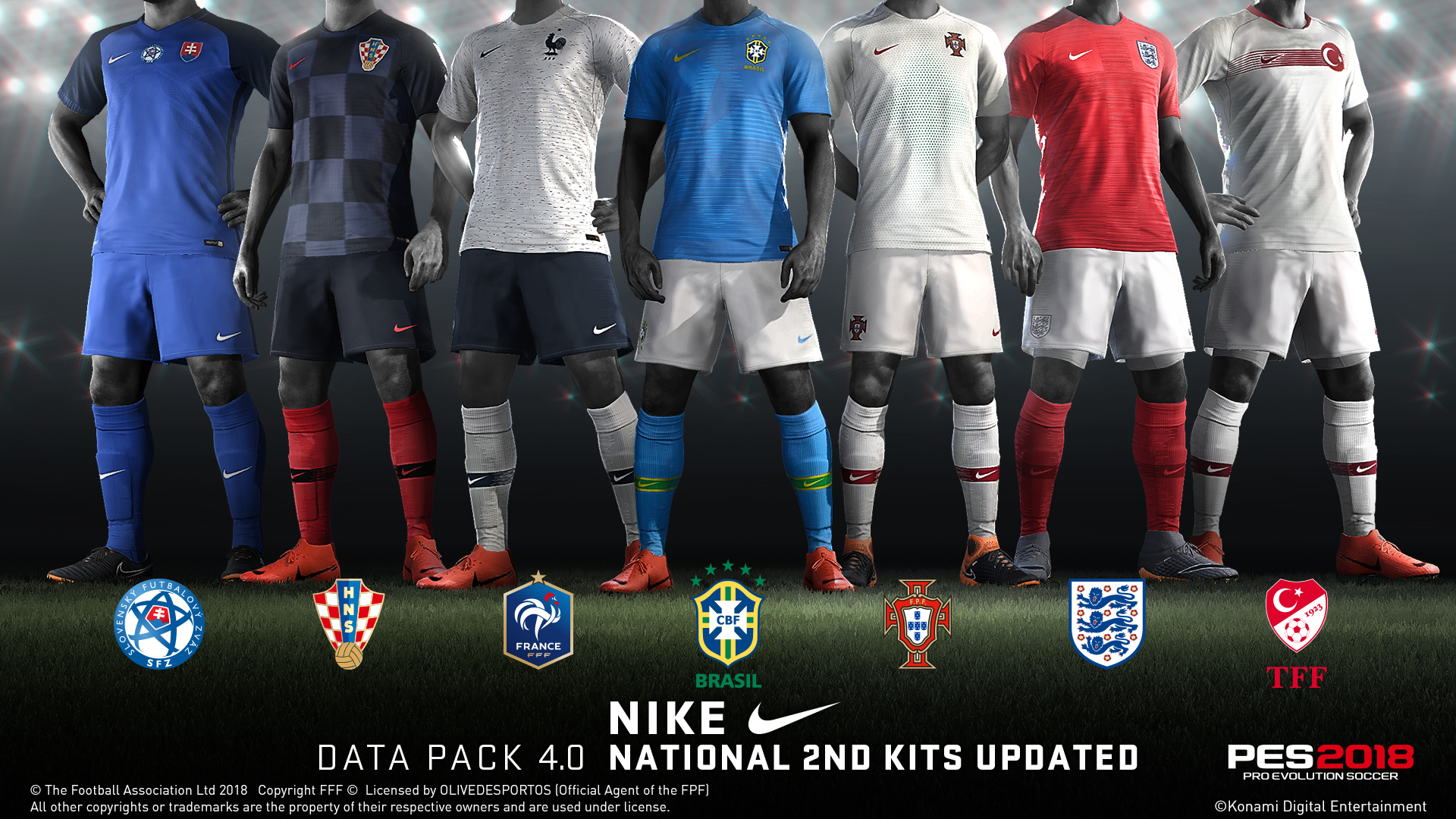 PES2018 DP4 NIKE 2nd Kit