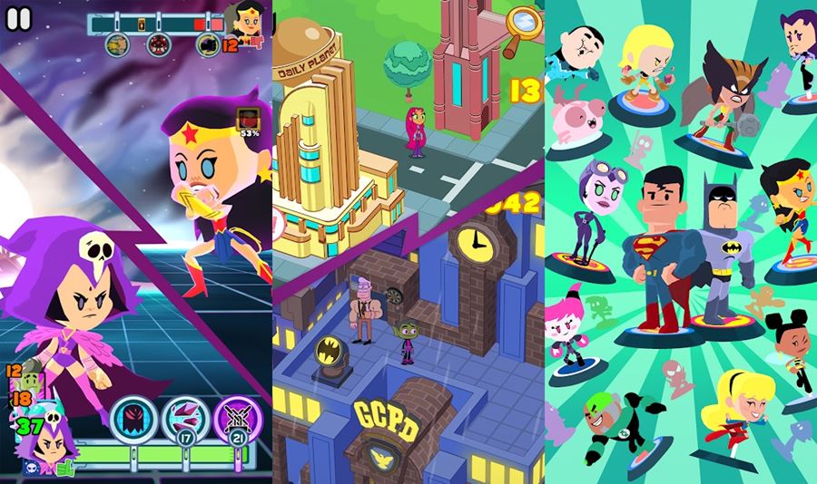 Teen Titans Go | Novo jogo chega aos smartphones 35 Teen Titans GO Figure Os Jovens Titãs em Figuras 1