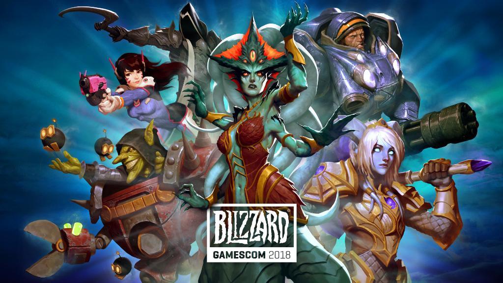 14453 blizzard at gamescom 2018 key art and wow streamer schedule