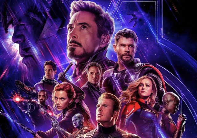 avengers endgame poster top half