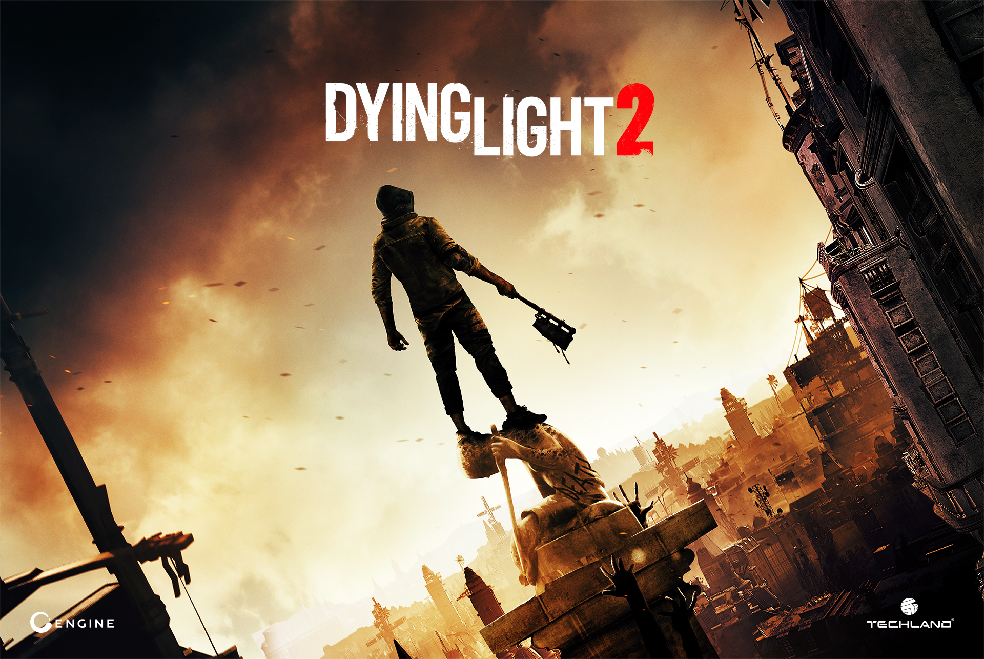 Techland junta-se à Square Enix para entregar a inovadora sequência de Dying Light 2 nas Américas 34 DL2 artwork1 logo small