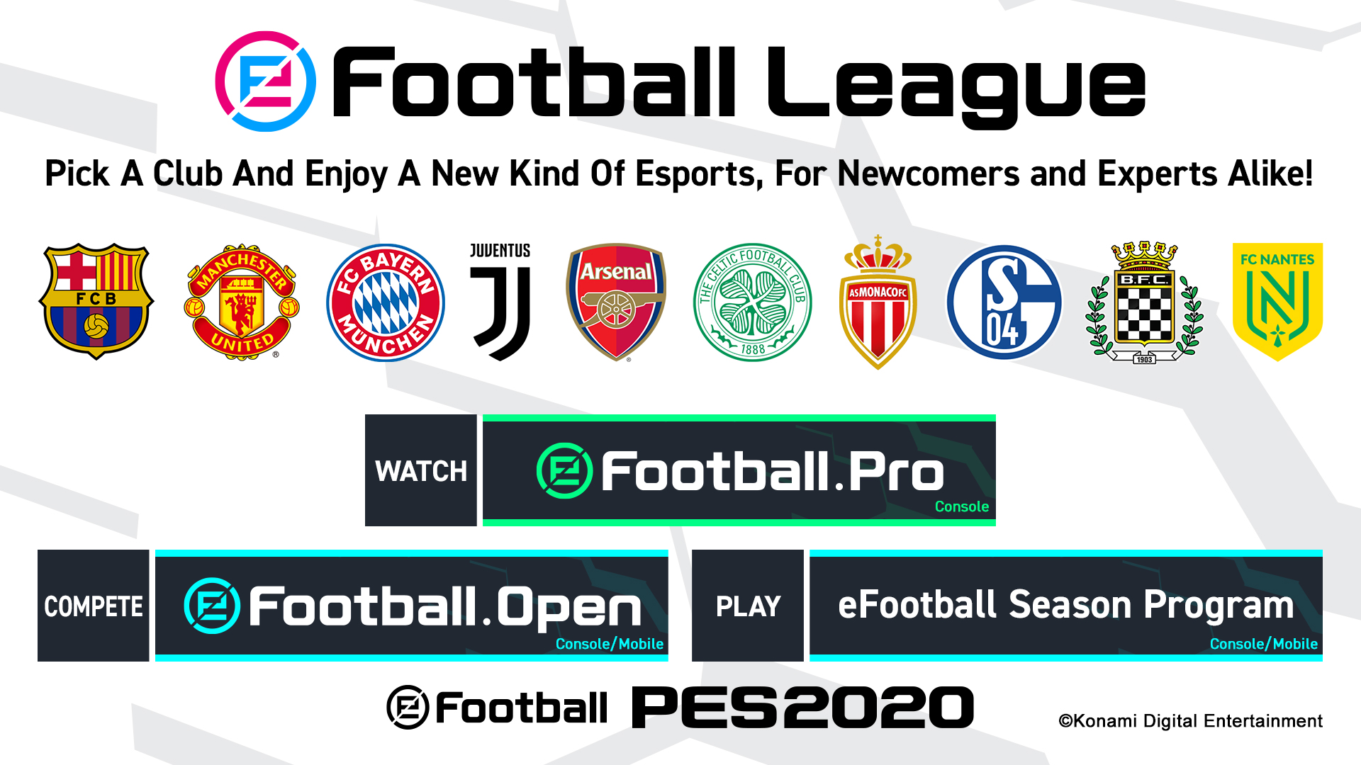 eFootball league 01 PES