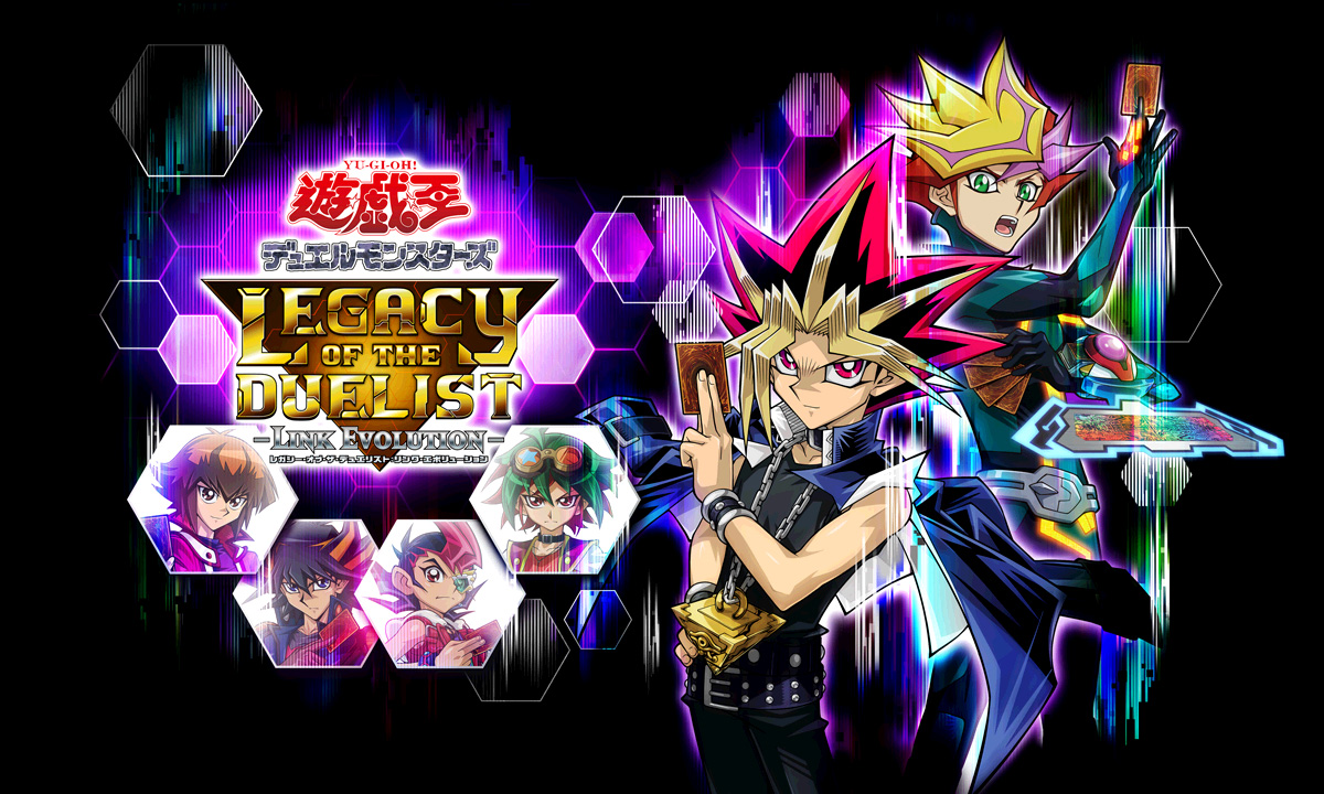 Yu Gi Oh Legacy of the Duelist Link Evolution KeyArt Retang