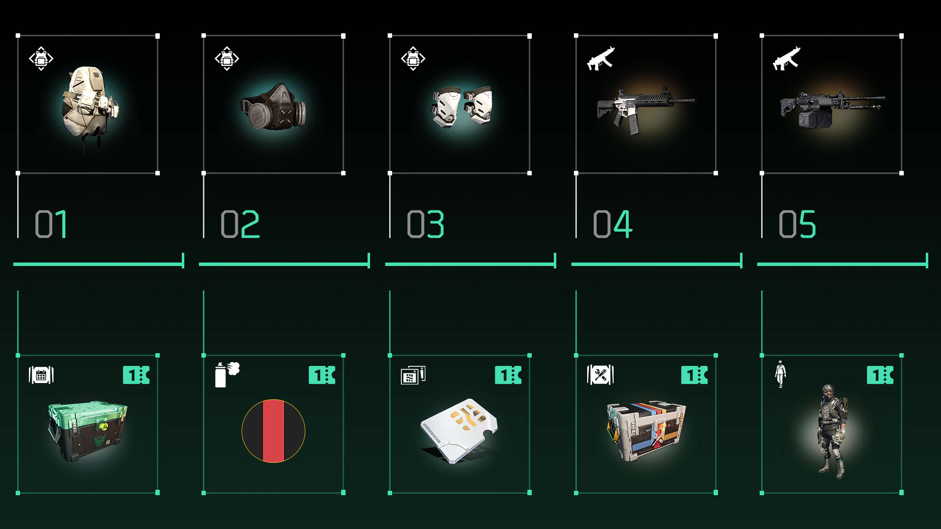div2 battle pass rewards LVL 1 05