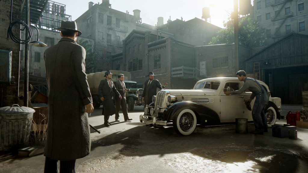Mafia: Definitive Edition chega ao Brasil em 25 de setembro e com bônus de Day One 36 Mafia Announce Screenshot Salieri Yard
