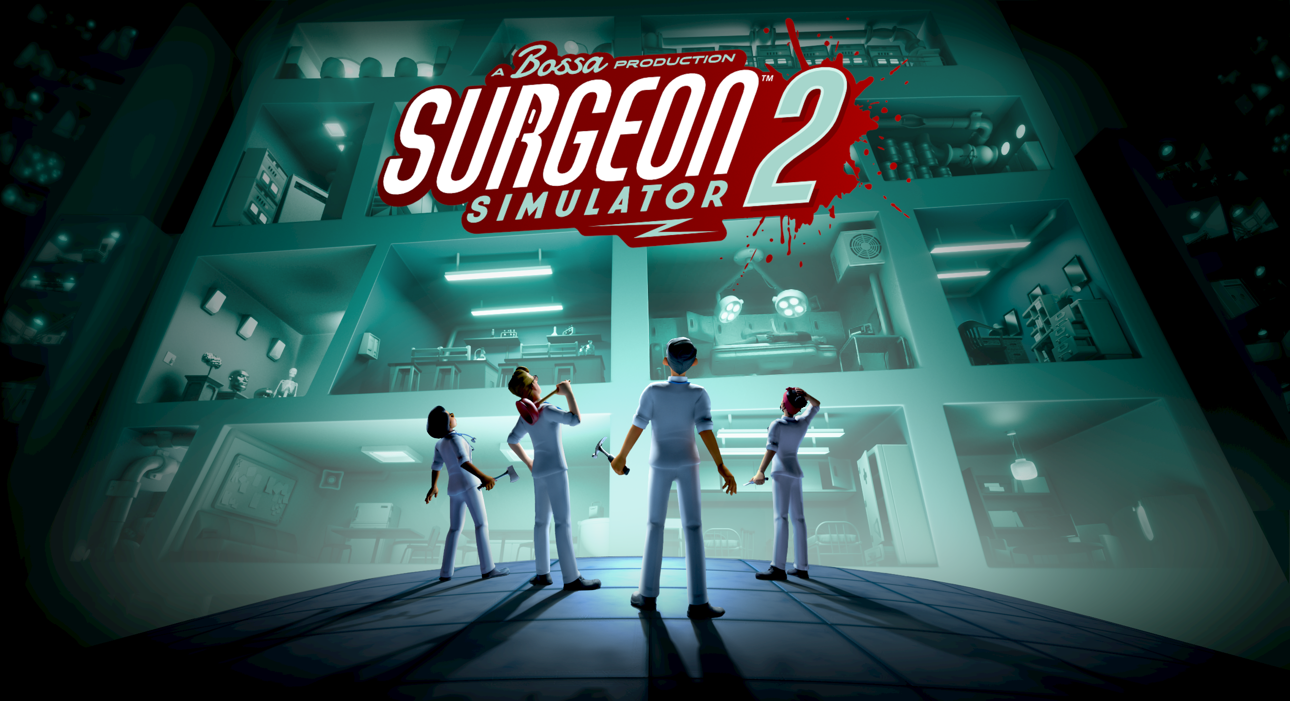 Surgeon Simulator 2 Bossa Labs Key Art