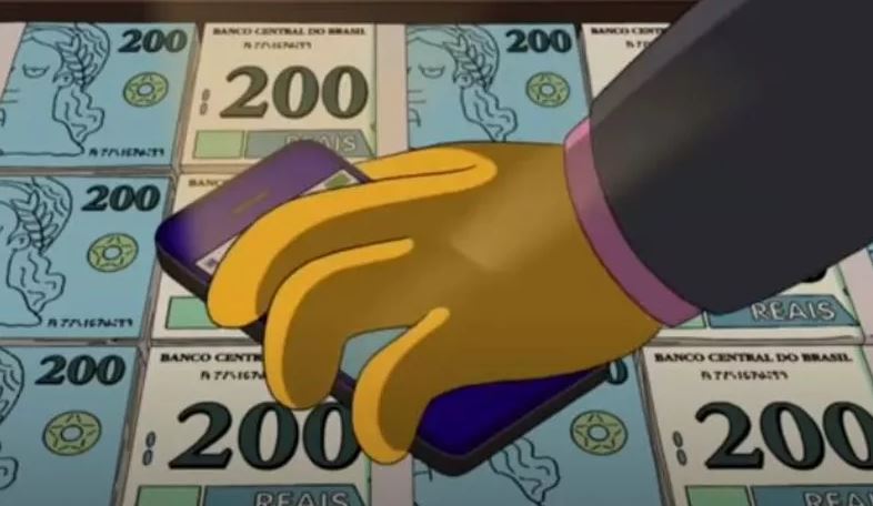 Os Simpsons: animação previu a nota de 200 reais 35 Notas de 200 reais