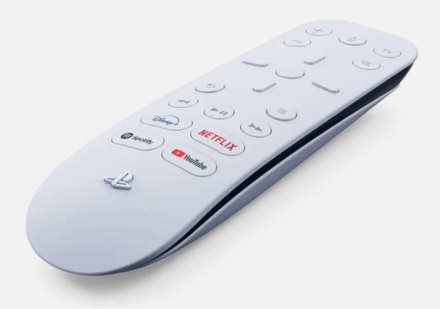 Controle de midia PS5