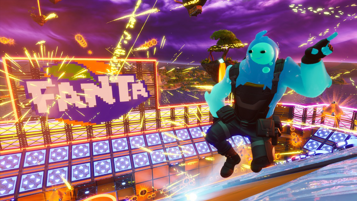 Fanta lança mapa exclusivo no Fortnite