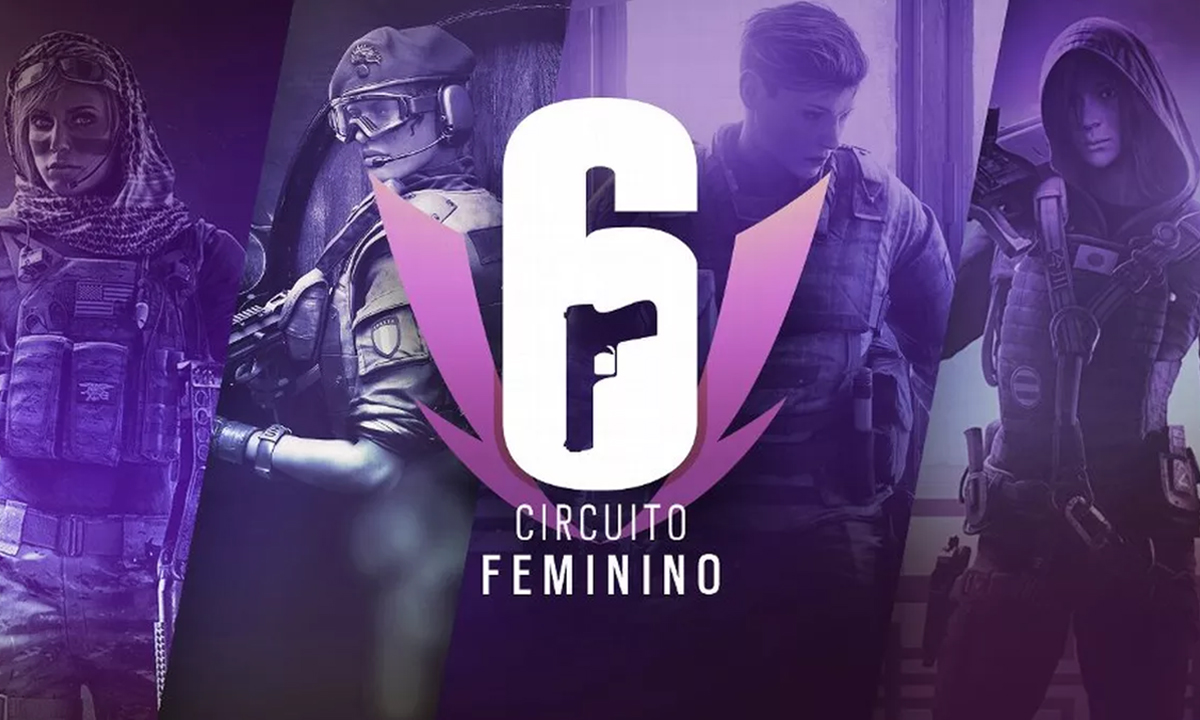 post por dentro do circuito feminino de rainbow six siege 2020