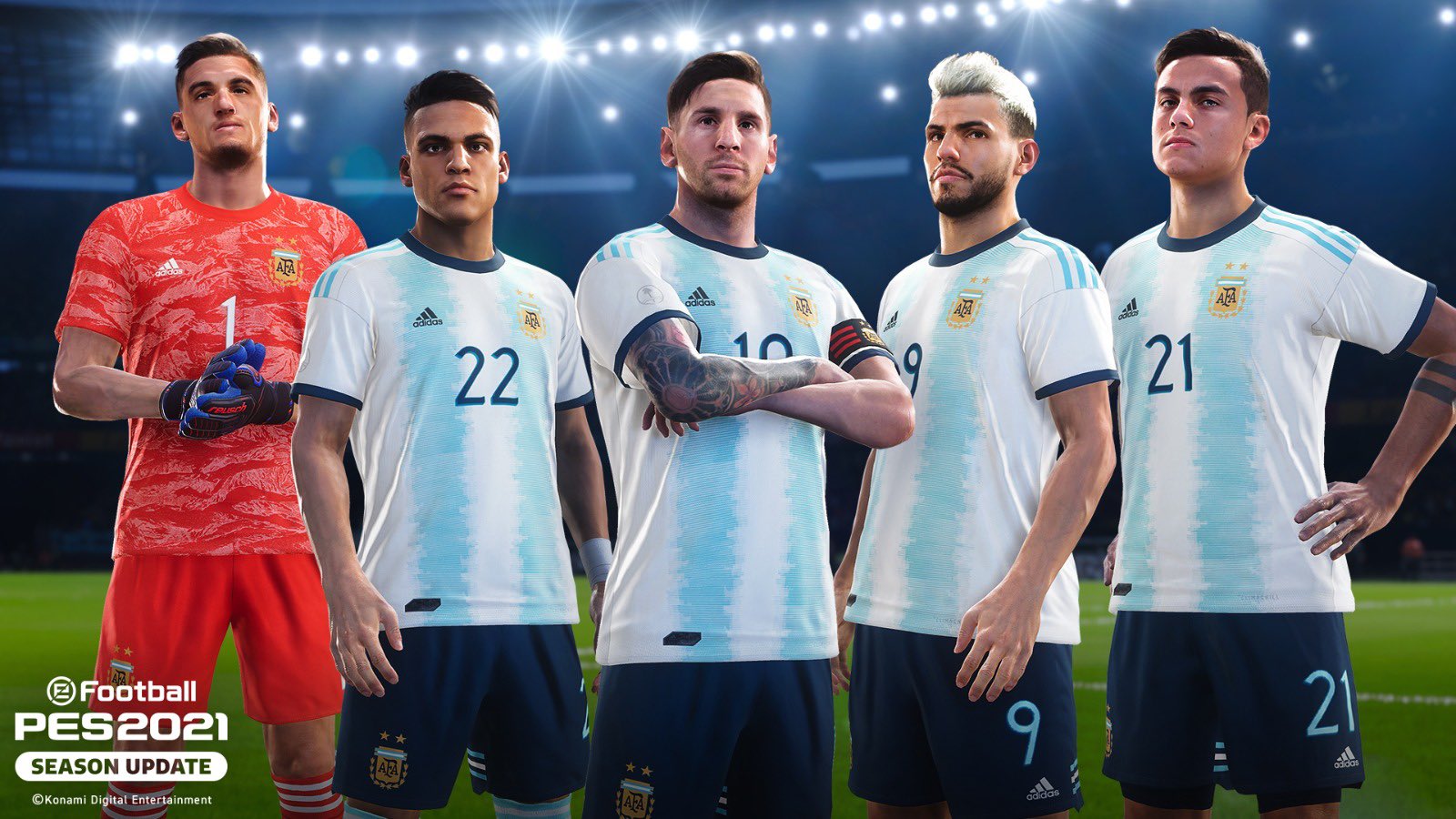 PES 2021 argentina