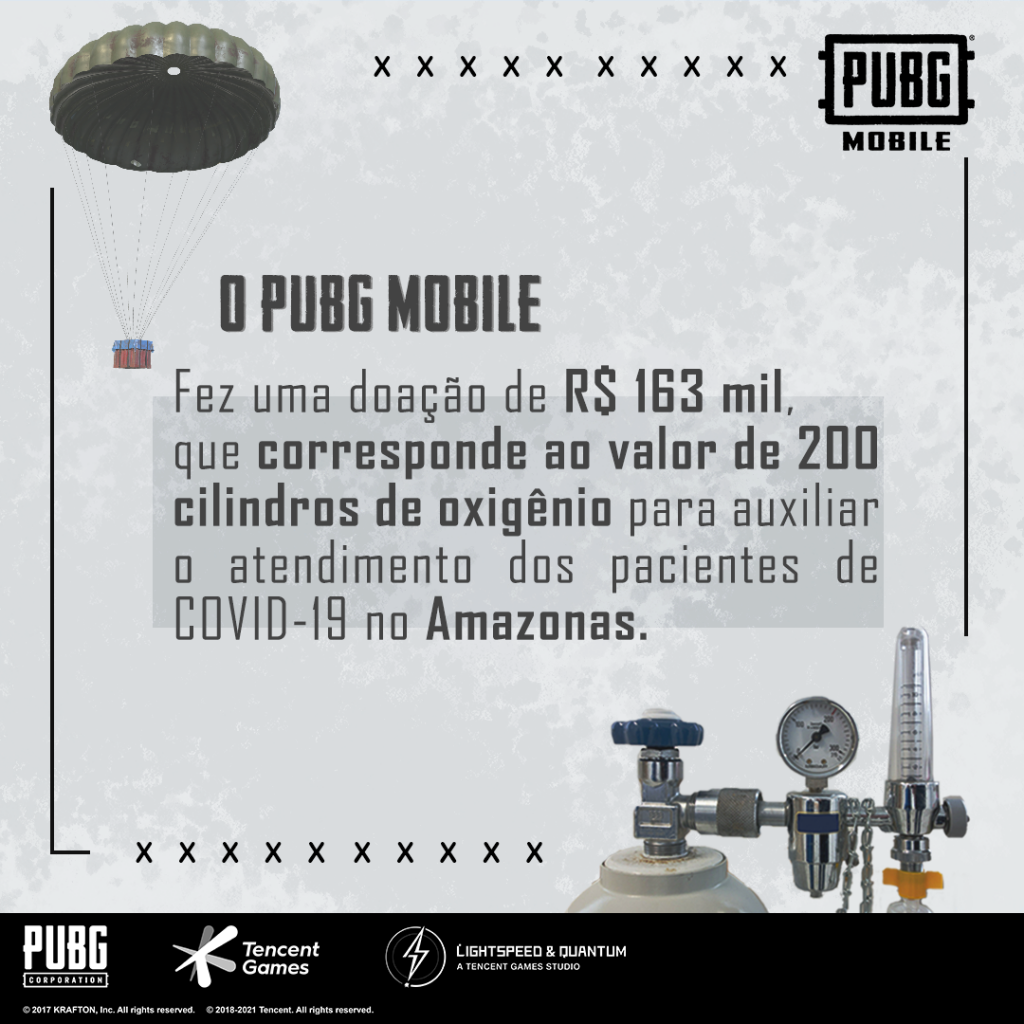 PUBG MOBILE doa R$ 163 mil para auxiliar no tratamento de pacientes dos hospitais do Amazonas 35 unnamed 20