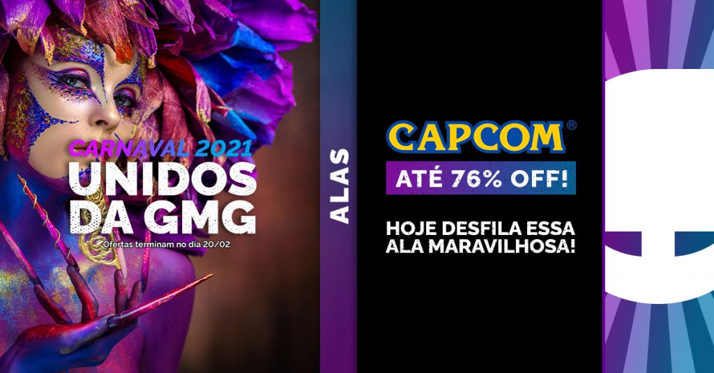 Grandes ofertas de jogos para curtir o carnaval em casa 35 Capcom Publisher facebook twitter