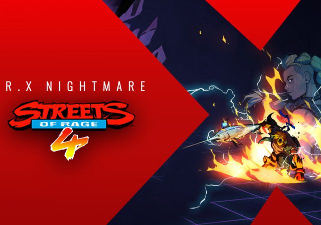 streets of rage 4 mr x nightmare dlc.original
