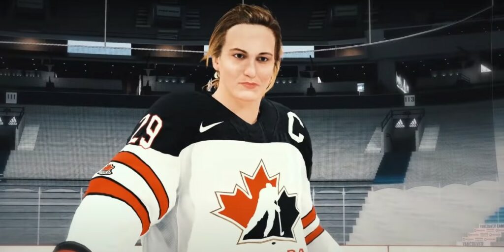 NHL 22 incluira jogadoras de hoquei pela primeira vez
