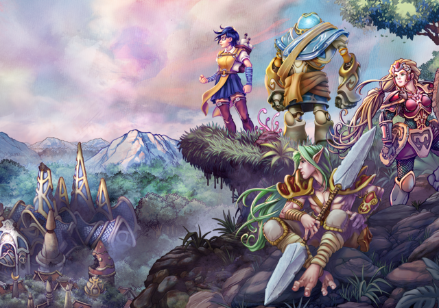 key Art 1080 Reverie Knights Tactics cred. 40 Giants Entertainment Hype Animation Jambo Editora 1