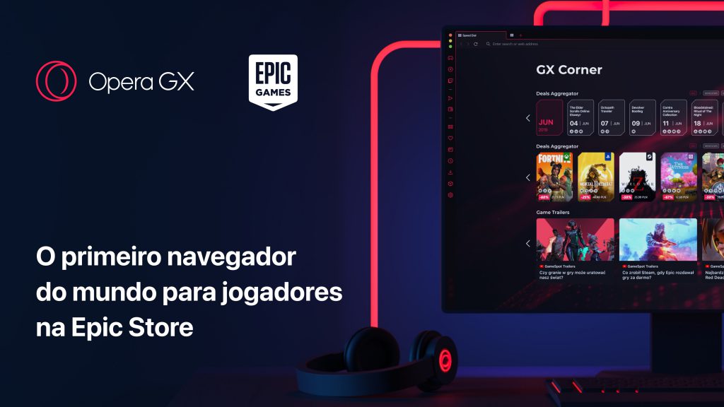 Opera GX premiará melhor jogo para a página 'Sem Internet