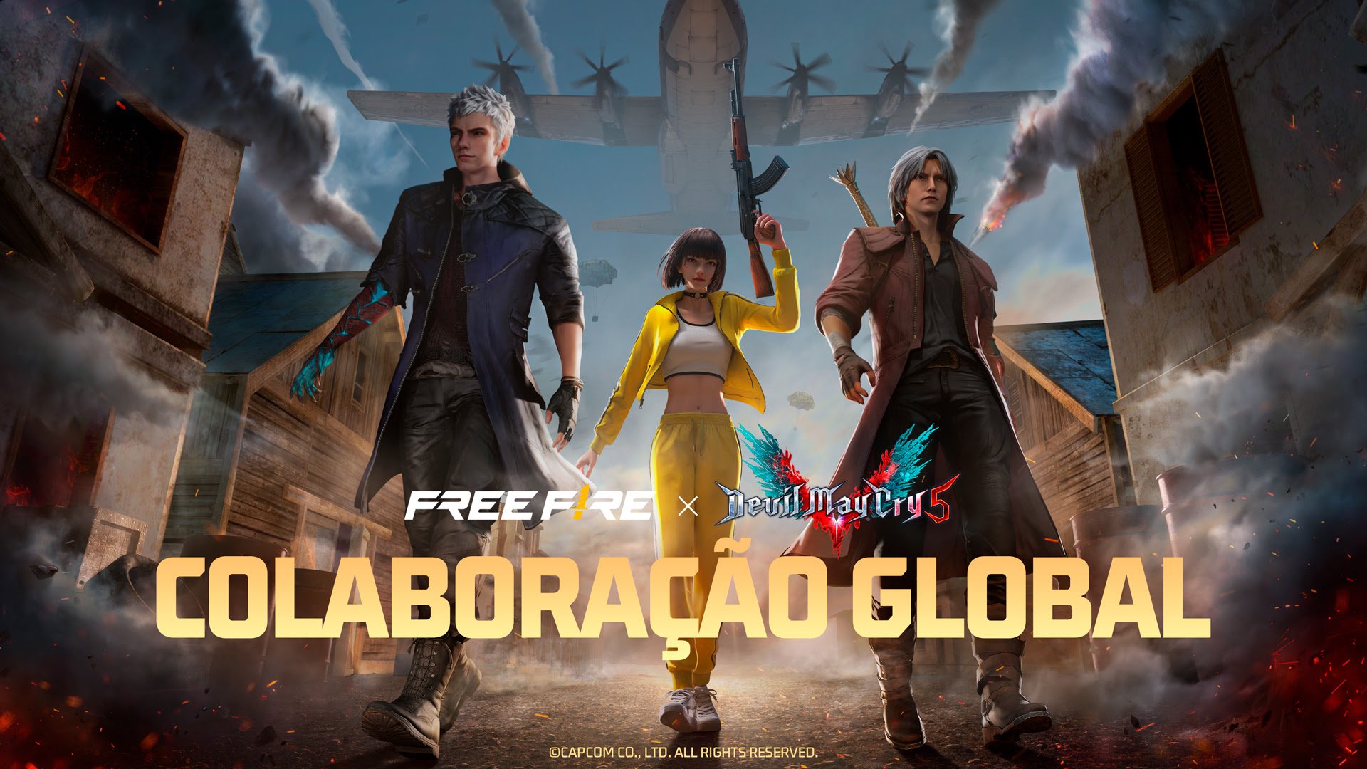 Free Fire anuncia colaboração com Devil May Cry 5 com skins do Dante e Nero 34 unnamed 99