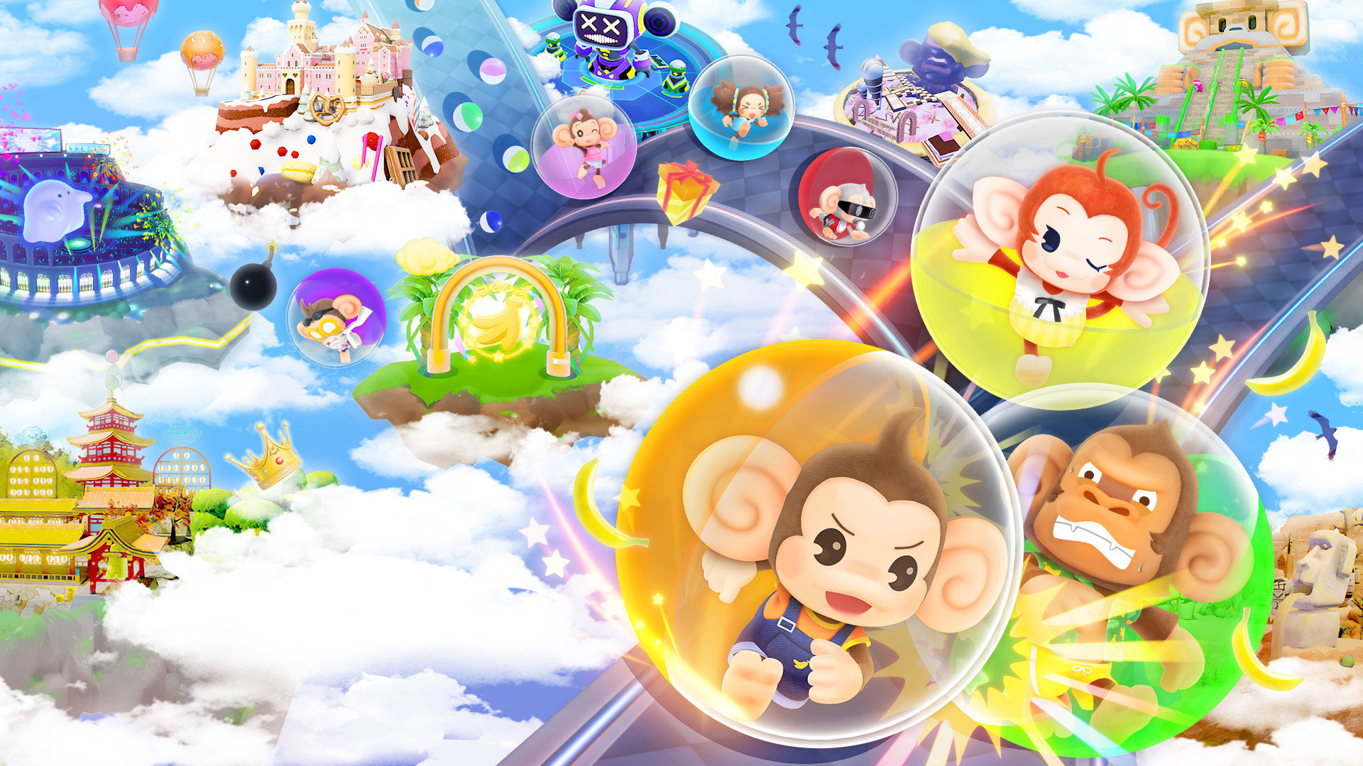 super monkey ball banana rumble bg