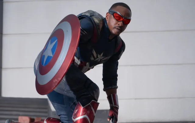Capitão América de Anthony Mackie