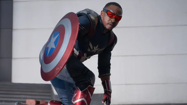 Capitão América de Anthony Mackie