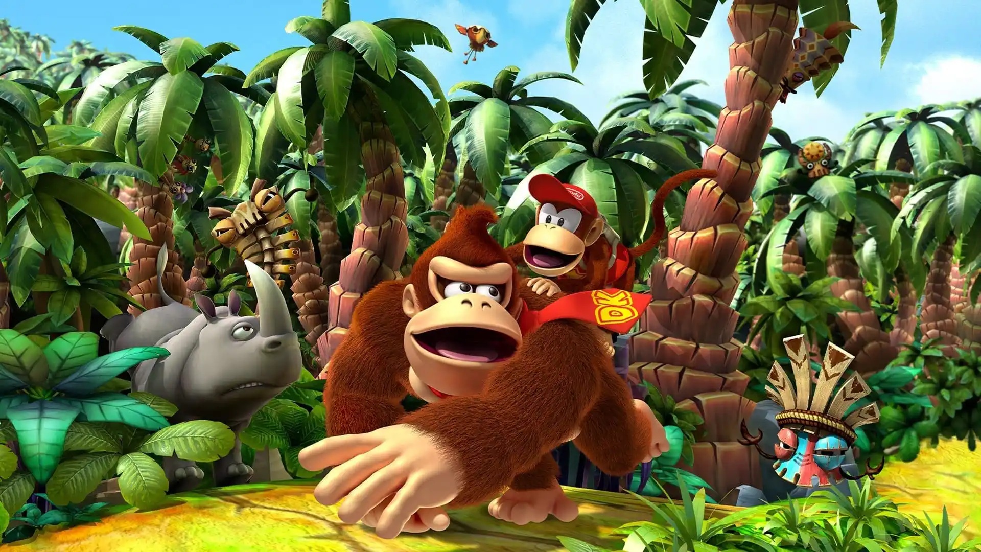 donkey kong country returns hd bg