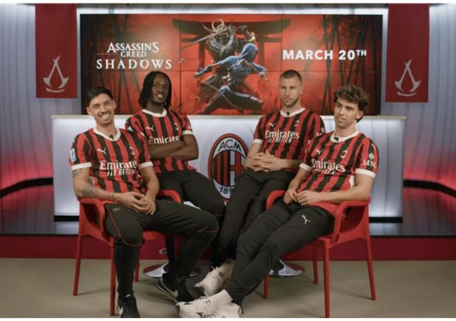 Eoo7l4sn ubisoft e ac milan fazem acao de assassins creed shadows