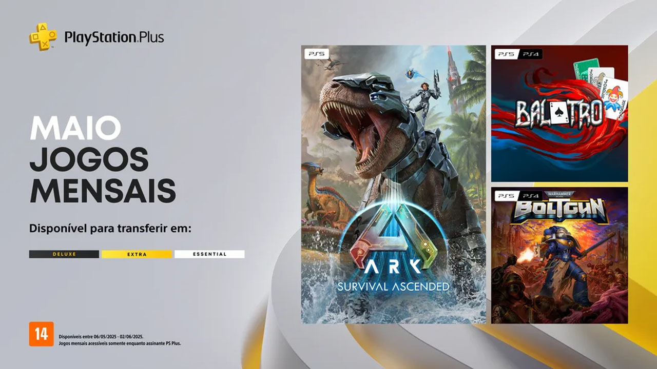 PS Plus Essential Maio 2025