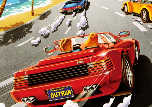 Sega Outrun Cover Art