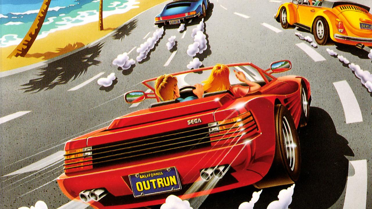 Sega Outrun Cover Art