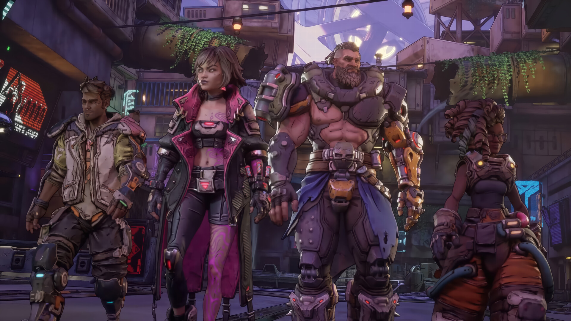 borderlands 4 vault hunters hd wallpaper uhdpaper.com 404@5@a