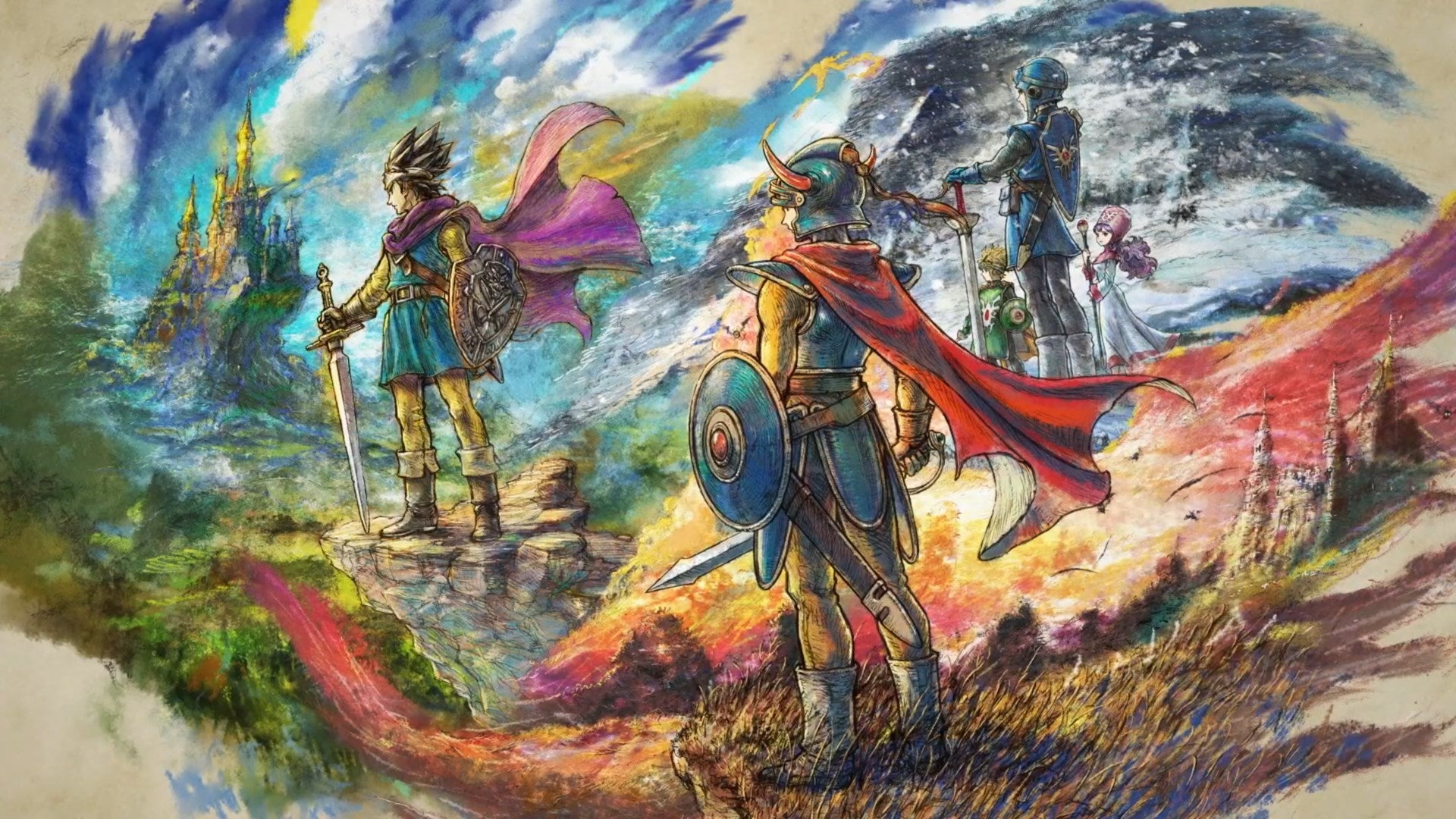 dragon quest 1 and 2 hd 2d