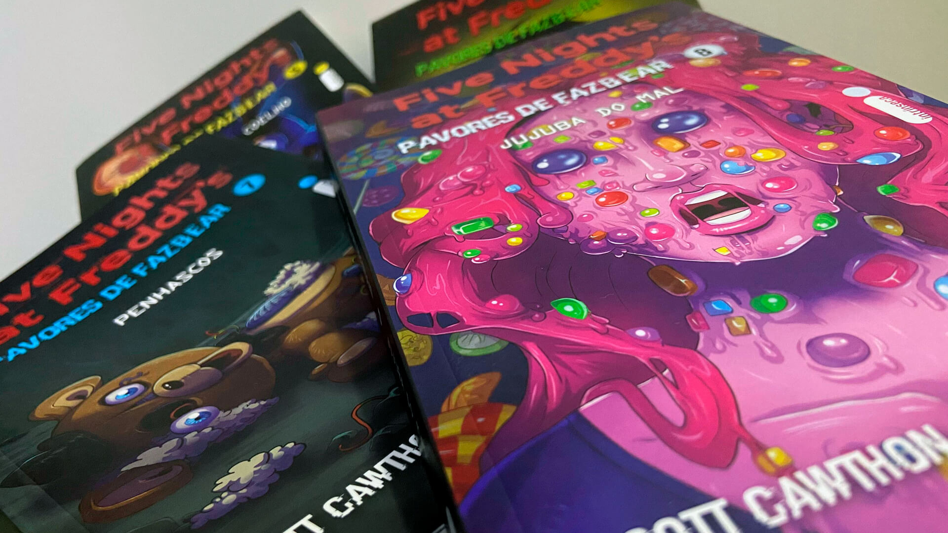 FNAF Pavores Fazbear Novos Livros Portal Nerd