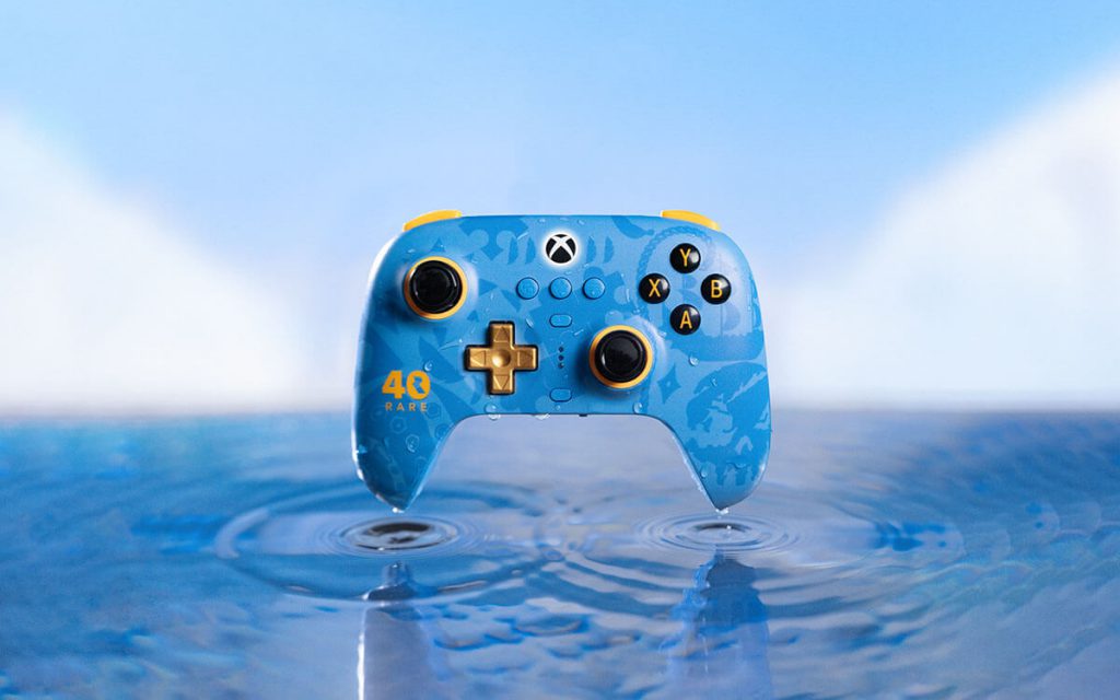 Após layoffs, Microsoft celebra os 40 anos da Rare com novo controle 35 xbox rare 40 controle
