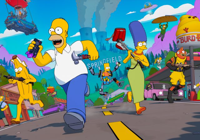 fortnite simpsons